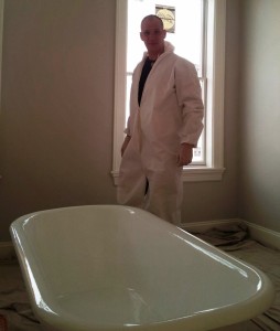Bathtub resurfasing